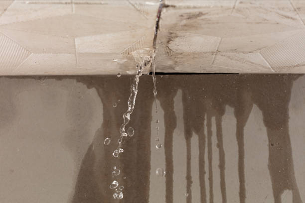 Professional Commercial Water Damage Restoration technician working in Whitney, TX